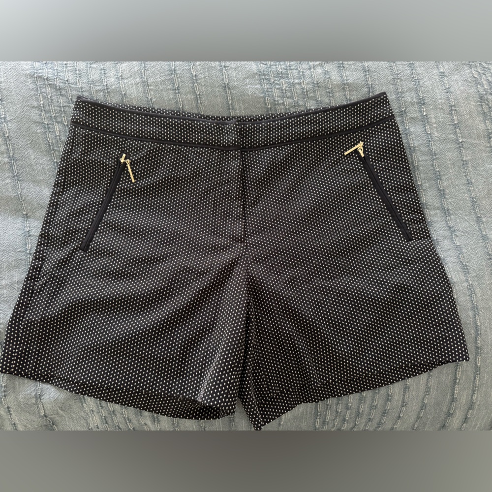 Women's Black Polka Dot Shorts